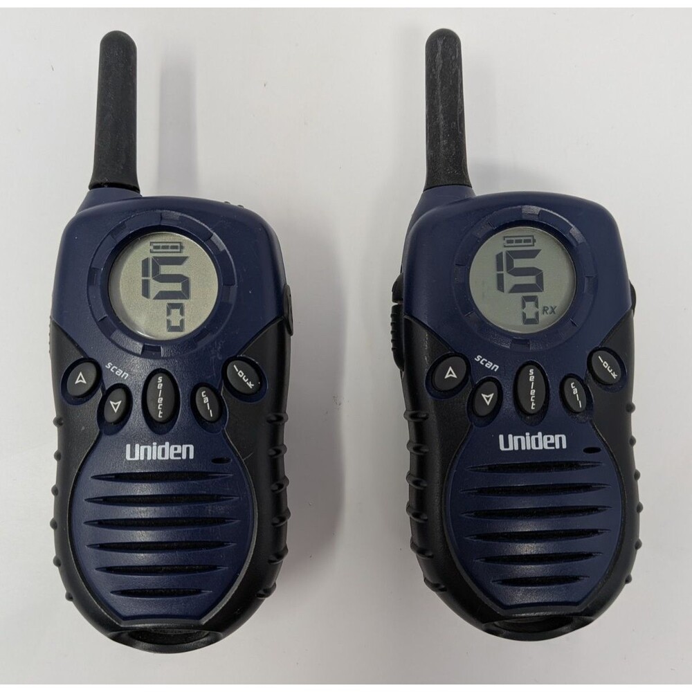 Uniden GMRS380 Walkie Talkies 2-Pack FRS/GMRS 2-Way Radios VOX LCD 5 Mile Range